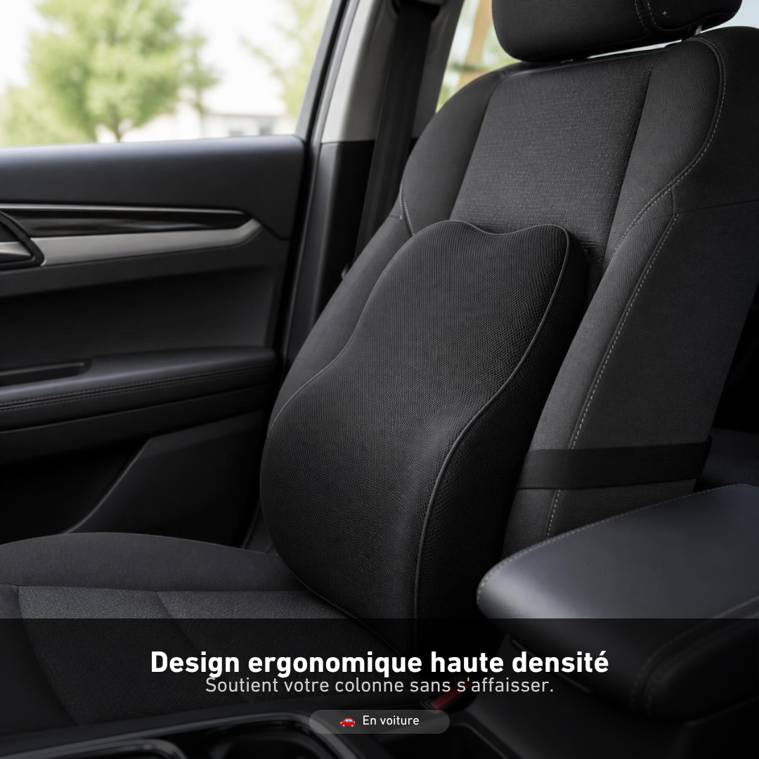 Le Coussin Ergonomique Spécial Route – Confort Lombaire Absolu