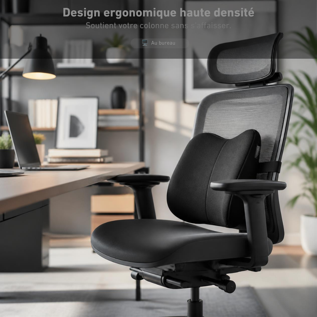 Le Coussin Ergonomique Spécial Route – Confort Lombaire Absolu